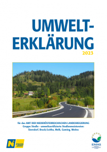 Umwelterklärung umweltzertifizierter Straßenmeistereien 2023