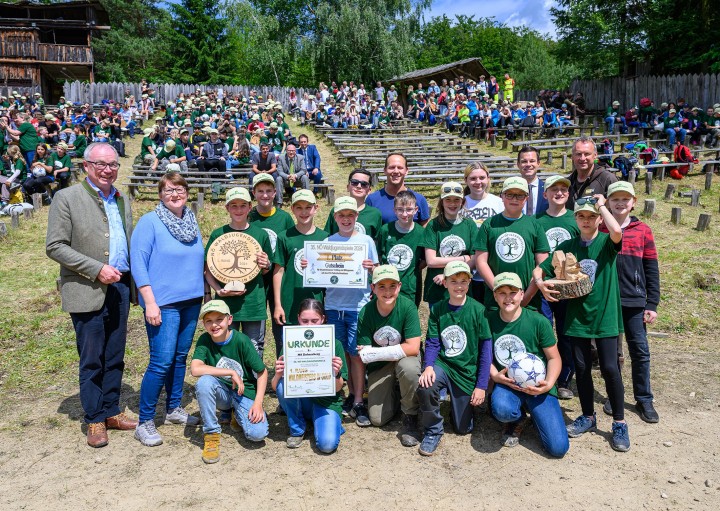 Gruppenfoto der Sieger