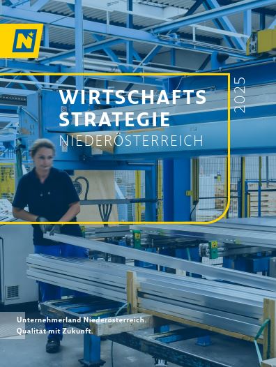 Deckblatt der Wirtschaftsstrategie 2025